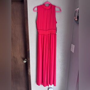 NWT Nanette Lepore Coral Wide Leg Jumpsuit Sz 12